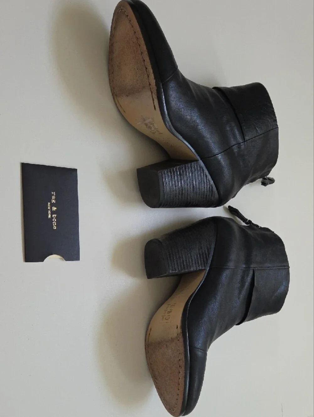 Rag & Bone Women's Black Ankle Boots - Sleek Classic Style
